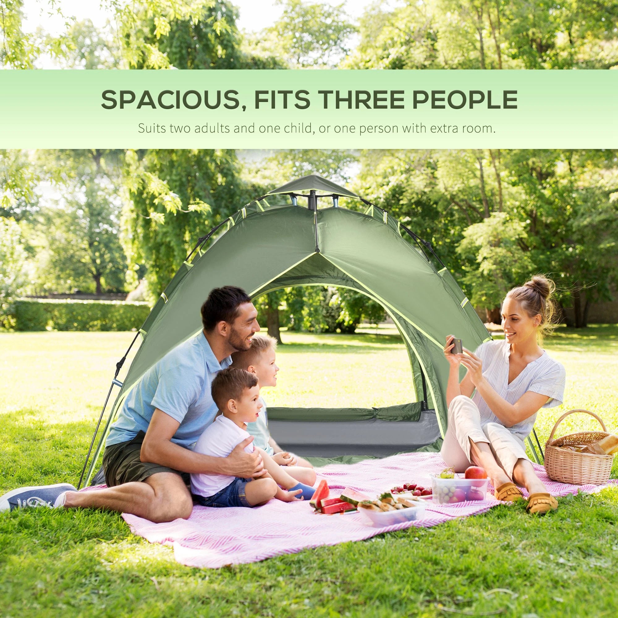 Pop Up 3 Person Tent