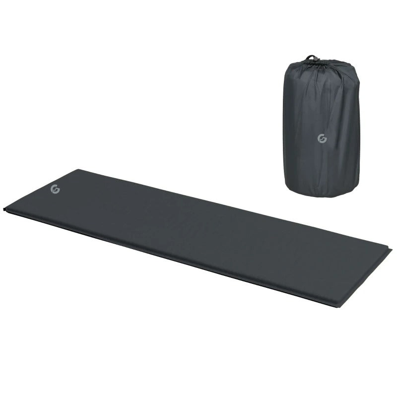 Grey Single Self-Inflating Mattress