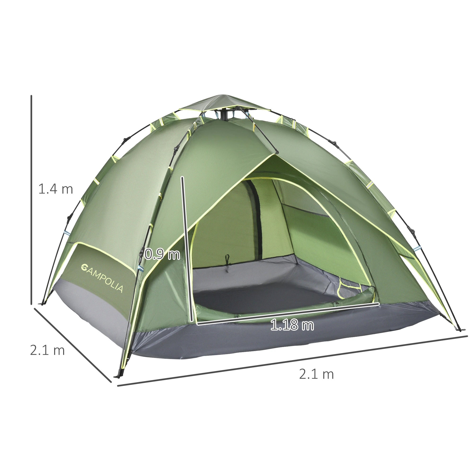 Pop Up 3 Person Tent