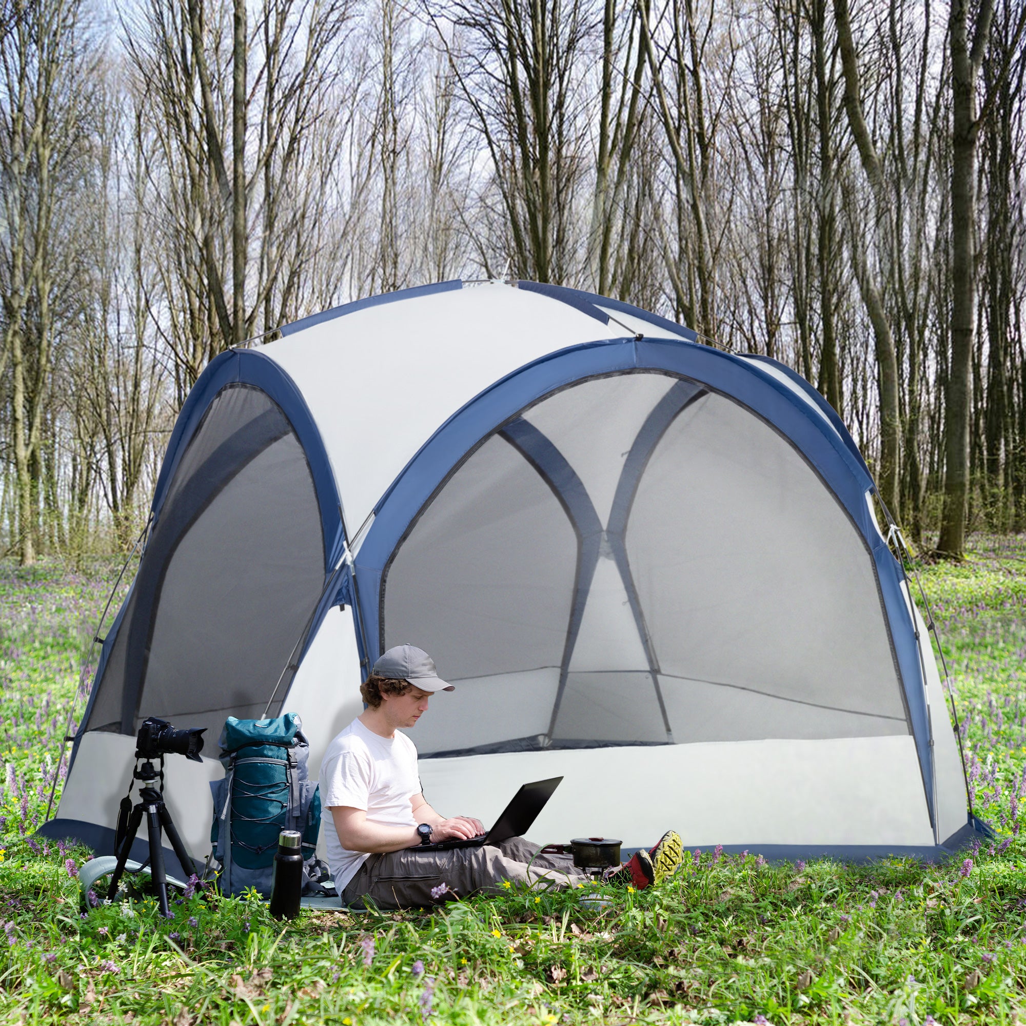 Dome Camping Tent for Groups