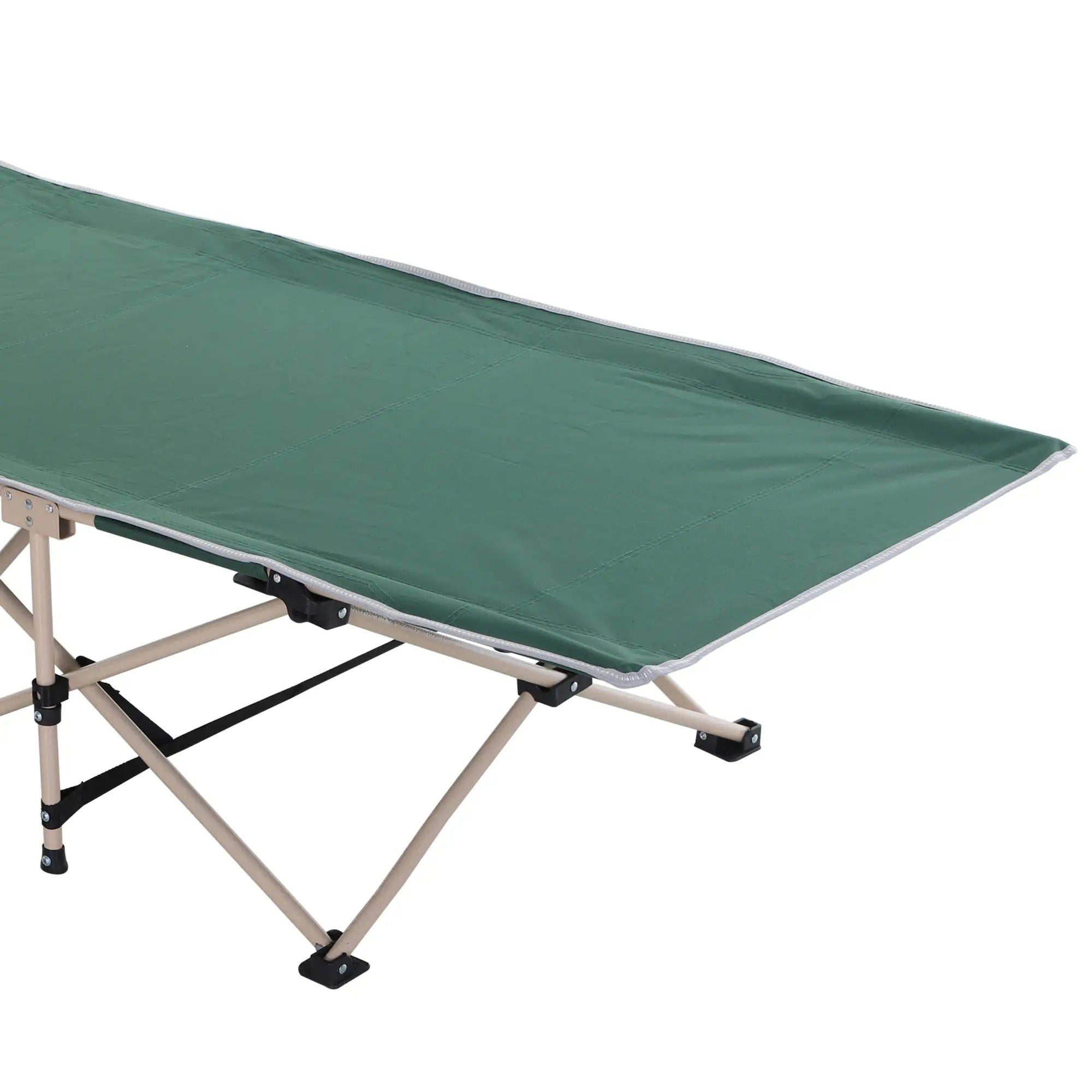 Green Folding Portable Camping Cot